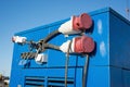 Auxilary diesel generator Royalty Free Stock Photo