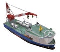 Auxiliary crane ship