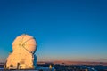 Auxiliary telescope, one of the four that integrates the Very Large Telescope Royalty Free Stock Photo