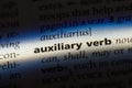 auxiliaryverb