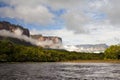 Auyan Tepui - table mountain in National Park Canaima, Venezuela