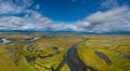 Avacha river delta on Kamchatka