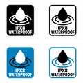 IPX8 Waterproof vector information sign