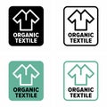 `Organic textile` standard information sign