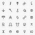 Astrological symbols