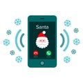 Christmas call from Santa