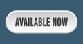 available now button Royalty Free Stock Photo