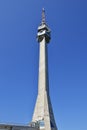 Avala telecommunications Tower, Belgrade, Serbia Royalty Free Stock Photo