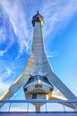 Avala Tower frog perspective