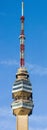 The Avala Tower - telecommunications tower on Mount Avala, Belgrade, Serbia Royalty Free Stock Photo