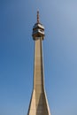 Avala Tower telecommunications tower in Avala mountain in Belgrade, Serbia Royalty Free Stock Photo