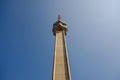 Avala Tower telecommunications tower in Avala mountain in Belgrade, Serbia Royalty Free Stock Photo