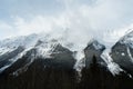 Avalanche area Royalty Free Stock Photo
