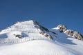 Avalanche Barrier Royalty Free Stock Photo