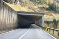 Avalanche Control Tunnel Royalty Free Stock Photo