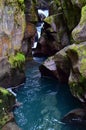 Avalanche Gorge, Glacier National Park, Montana Royalty Free Stock Photo