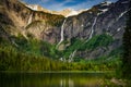 Avalanche Lake, Glacier National Park, Montana Royalty Free Stock Photo