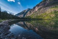 Avalanche Lake, Glacier National Park, Montana, USA Royalty Free Stock Photo