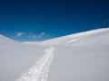 Bucegi plateau in a nice winter  day Royalty Free Stock Photo