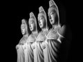 Avalokitasvara Bodhisattva/Guan Yin/Guanshiyin sculpture Royalty Free Stock Photo