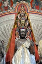 Avalokitesvara - Thousand hands Buddha statue from Ladakh Royalty Free Stock Photo