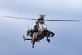 Australian Army Eurocopter Tiger ARH Armed reconnaissance helicopter with a Royal Australian Air Force RAAF Boeing C-17A cargo a