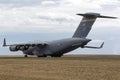 United States Air Force USAF Boeing C-17A Globemaster III military transport aircraft 05-5153 Royalty Free Stock Photo