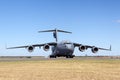 United States Air Force USAF Boeing C-17A Globemaster III military transport aircraft 05-5153 Royalty Free Stock Photo