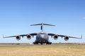 United States Air Force USAF Boeing C-17A Globemaster III military transport aircraft 05-5153 Royalty Free Stock Photo