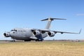 United States Air Force USAF Boeing C-17A Globemaster III military transport aircraft 05-5153 Royalty Free Stock Photo