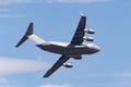 United States Air Force USAF Boeing C-17A Globemaster III military transport aircraft 05-5153 from the 535th Airlift Squadron Royalty Free Stock Photo