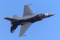Avalon, Australia - March 3, 2013: United Staes Air Force USAF Lockheed F-16CJ Fighting Falcon 90-0824 Royalty Free Stock Photo