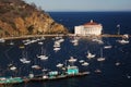 Avalon Harbor on Catalina Island