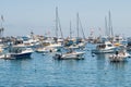 Avalon Harbor, Catalina Island, CA Royalty Free Stock Photo