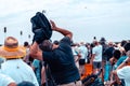 Avalon, Melbourne, Australia - Mar 3, 2019: Photographer at the airshow