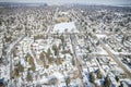 Avalon Neighborhood Aerial View in Saskatoon