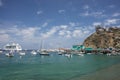 Avalon Pier Santa Catalina Island Royalty Free Stock Photo