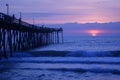 Avalon pier in Kill Devil Hills Royalty Free Stock Photo