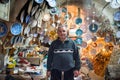 Avanos handicraftsman in his pottery workshop