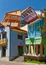 Avant-garde traditional wooden carving balconies