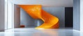 AvantGarde Architecture: Bold Geometric Shapes and Unique Materials Create Innovative Design with Striking Focal Point.