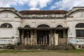 Facade of the Avare railway station, sealed after the repossession made by the City Hall