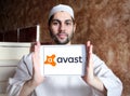 Avast Software company logo Royalty Free Stock Photo