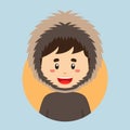 Avatar of a Eskimo Alaska Character