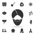 avatar of the Indian icon. Detailed set of Indian Culture icons. Premium quality graphic design. One of the collection icons for w