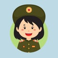 Avatar of a North Korea\'s Military Character