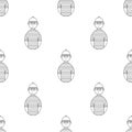 avatar robber icon. Element of Avatars icon for mobile concept and web apps. Pattern repeat seamless avatar robber icon. Can be us Royalty Free Stock Photo