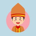 Avatar of a South Sumatra Indonesian Character