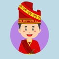 Avatar of a West Sumatra Indonesian Character