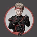 Avatar of young ninja Royalty Free Stock Photo